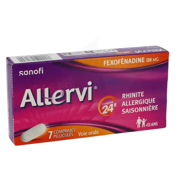 Allervi 120 Mg, Comprimé Pelliculé
