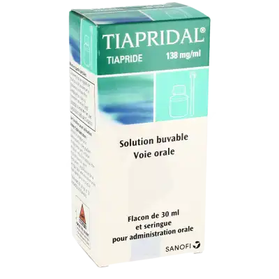 Tiapridal 138 Mg/ml, Solution Buvable à LE LAVANDOU