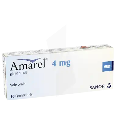 Amarel 4 Mg, Comprimé à NANTERRE