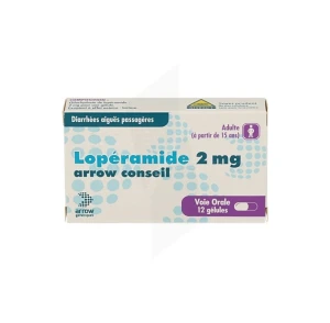 Loperamide Arrow Generiques 2 Mg, Gélule