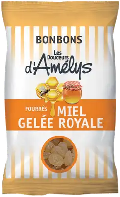 Les Douceurs D'amelys Bonbons Fourré Miel Gelée Royale Sachet/100g à Pavie