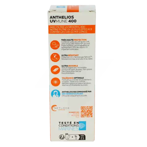 La Roche Posay Anthelios Uvmune 400 Crème Avec Parfum Spf50+ Tube/50ml