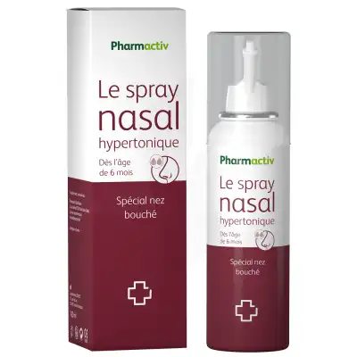 Pharmactiv Spray Nasal Hypertonique Fl/100ml à SAINT-GERMAIN-DU-PUY