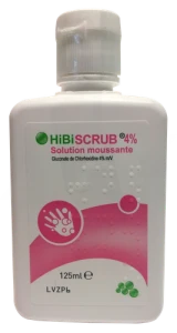 Hibiscrub 4 % Sol Moussante Fl/125ml