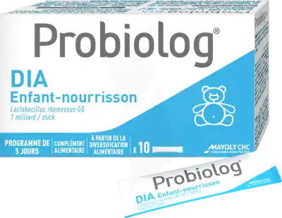Probiolog Dia Enfant-nourrisson Poudre Orale 10 Sticks/1,5g à Narrosse