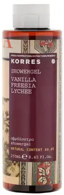 Korres Gel Douche Vanille Freesia à Bourges