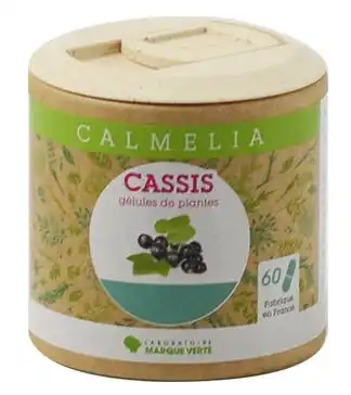 Calmelia Cassis 220mg Gélules  Boîte De 60