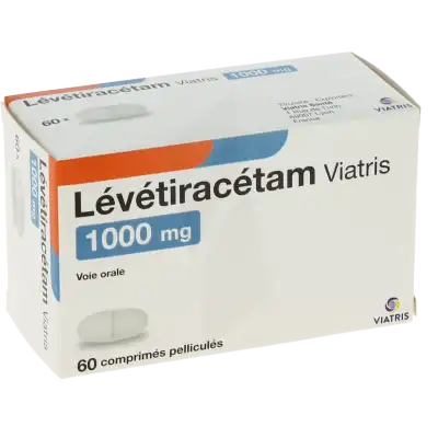 Levetiracetam Viatris 1000 Mg, Comprimé Pelliculé à CHAMPAGNOLE