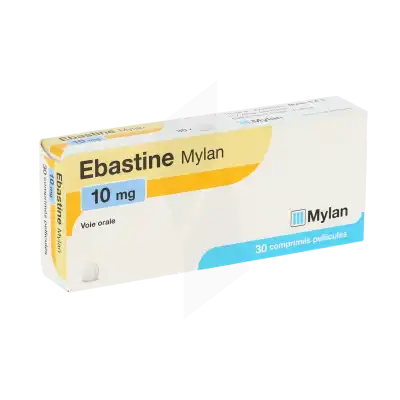 Ebastine Viatris 10 Mg Comprimé Pelliculé à CHASSE SUR RHÔNE