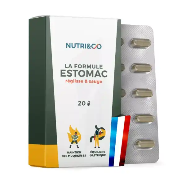 Nutri&co La Formule Estomac Gélules B/20