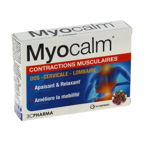 Myocalm Comprimés Contractions Musculaires B/30