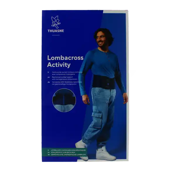 Thuasne Lombacross Activity Ceinture Lombaire Hauteur 26cm Taille 4