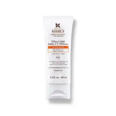 Kiehl’s Ultra Light Daily Uv Defense Spf50 Pa++++ Fluide Solaire Visage Spf50 Et Anti-pollution T/60ml à Le havre