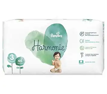 Pampers Harmonie Couche T3 Jumbo Paquet/46 à BOURBOURG