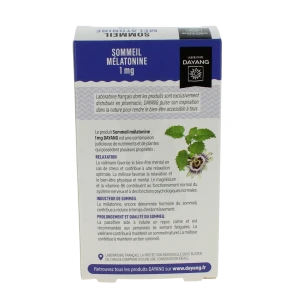 Dayang Sommeil Mélatonine 1 Mg 14 Comprimés