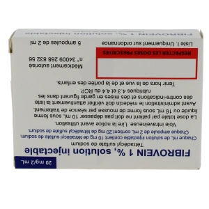 Fibrovein 1 %, Solution Injectable