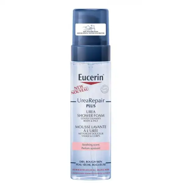 Eucerin Uree Corps 5% Mousse Lavante Fl Pompe/200ml