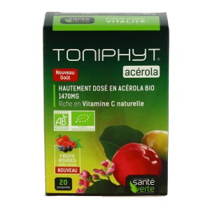 Santé Verte Toniphyt Acérola Comprimés à Croquer B/20