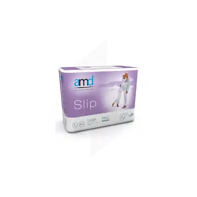 Amd Slip Change Complet Large Maxi Paquet/20 à VERNOUX EN VIVARAIS