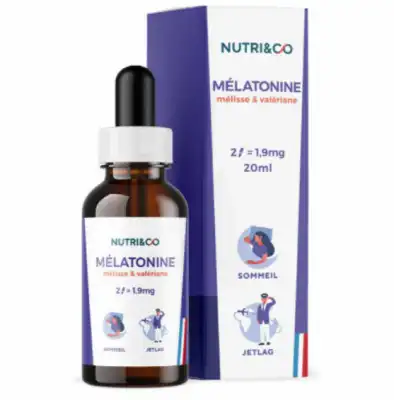 Nutri&co Melatonine 20ml