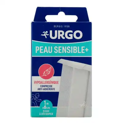 Urgo Bde Decoupable Peau Sensible + 6cmx1m à Lavernose-Lacasse
