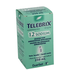Telebrix 12 Sodium (120 Mg I/ml), Solution Pour Administration Intra-vésicale