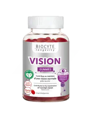 Biocyte Vision Gummies B/60 à Bordeaux