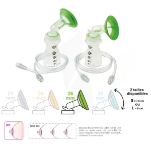 Kitett Kolor Kit Expression Double Pour Tire-lait 26mm S