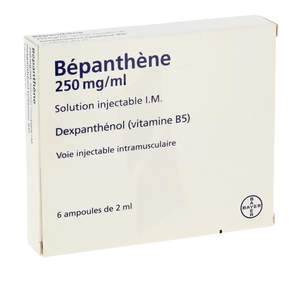 Bepanthene 250 Mg/ml, Solution Injectable I.m.