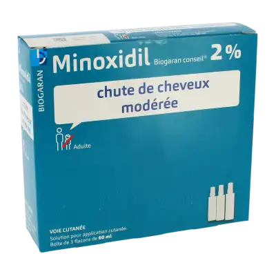 Minoxidil Biogaran Conseil 2 %, Solution Pour Application Cutanée à Istres