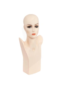 1001 Perruques Buste Mannequin Visage Petit Format