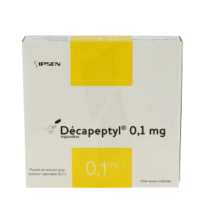 Decapeptyl 0,1 Mg, Poudre Et Solvant Pour Solution Injectable (s.c.)