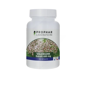 Prophar Valériane Gélules 50