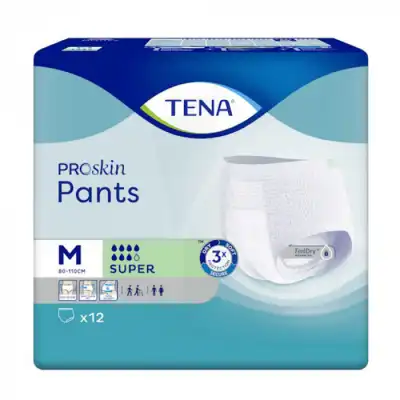 Tena Pants Proskin Super Slip Absorbant M Sachet/12 à FONTENAY-TRESIGNY