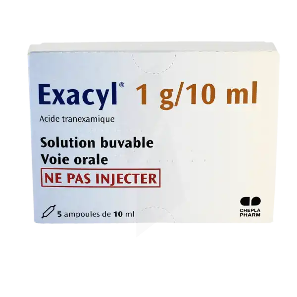 Exacyl 1 G/10 Ml, Solution Buvable