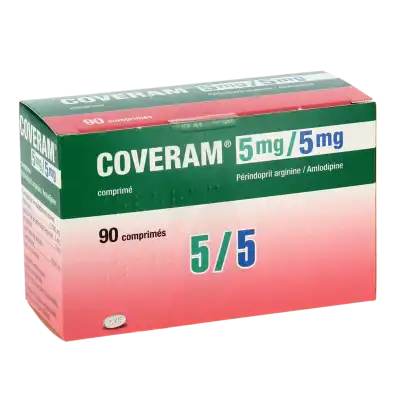 COVERAM 5 mg/5 mg, comprimé