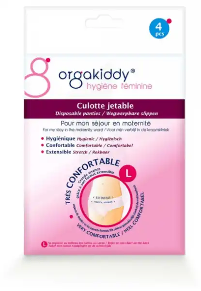 Orgakiddy Culotte Jetable Tl B/4