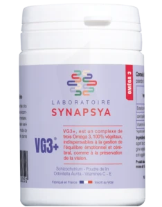 Synapsya Vg3+ Oméga 3 Gélules B/30