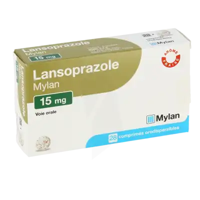 Lansoprazole Viatris 15 Mg, Comprimé Orodispersible à Dreux
