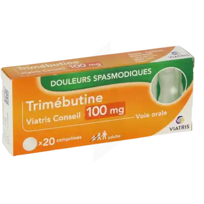 TRIMEBUTINE VIATRIS CONSEIL 100 mg, comprimé