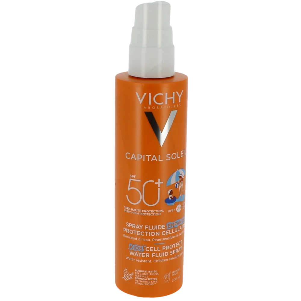 Vichy Capital Soleil Spray Fluide Enfants Spf50+ Spray/200ml