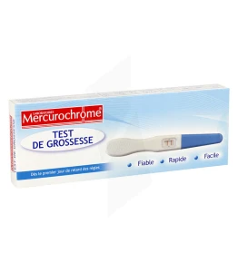 Mercurochrome 1 Test De Grossesse