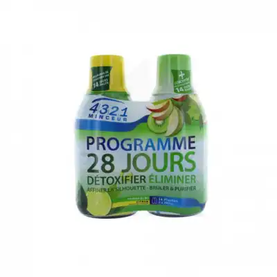 4.3.2.1 Minceur Programme 28 Jours S Buv Détox+pomme Kiwi 2fl/280ml à Dijon