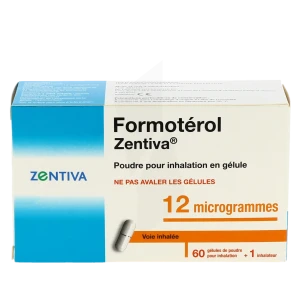 Formoterol Zentiva 12 Microgrammes, Poudre Pour Inhalation En Gélule