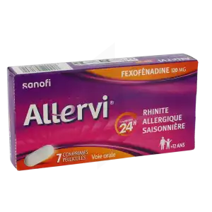 Allervi 120 Mg, Comprimé Pelliculé à AMBARÈS-ET-LAGRAVE