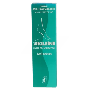 Akileine Soins Verts Crème Antitranspirante Actif Myco-prÉventif Tube De 50 Ml