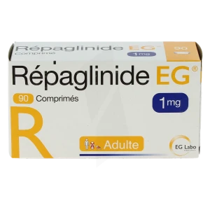 Repaglinide Eg 1 Mg, Comprimé