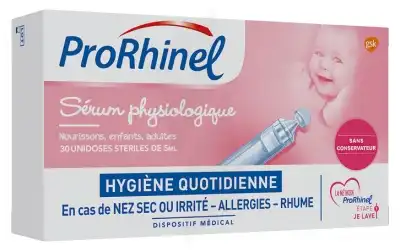 Prorhinel SÉrum Physiologique 30unidoses/5ml à VILLENAVE D'ORNON