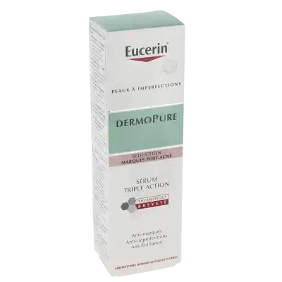 Eucerin Dermopure Sérum Triple Action Fl Pompe/40ml à HEROUVILLE ST CLAIR