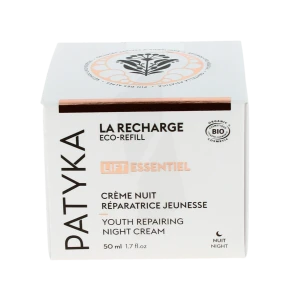 Patyka Lift Essentiel Crème Nuit Réparatrice Jeunesse Recharge/50ml